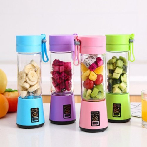 Blender do smoothie przenośny usb - zielony