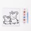 Peppa Pig Sada na maľovanie čísiel