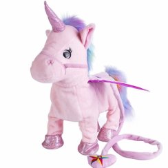 Spievajúci jednorožec Unicorn Roxy, ružový