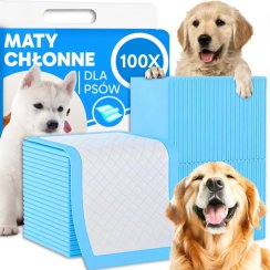 Podkłady dla psa chłonne podkłady higieniczne dla zwierząt 100 szt. 40x60 SR272