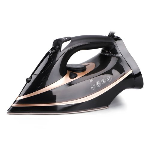 Żelazko parowe 8w1 duża moc 2600 W powłoka ceramiczna Anti-Drip Anti-Calc