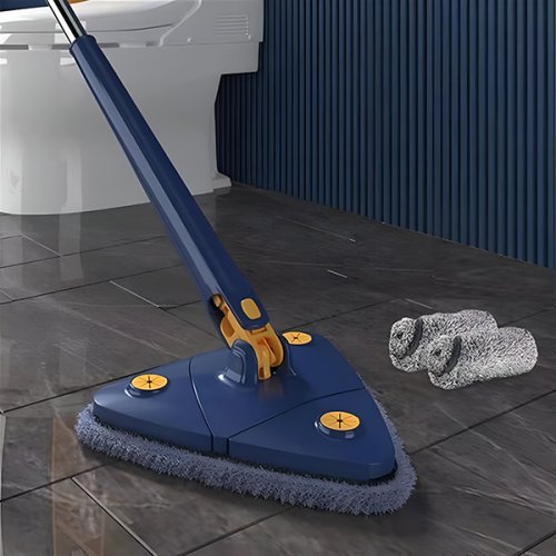 ANGLEMOP corner dust mop with 360° swivel head