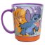 Bezpečný plastový hrnek 410 ml - Stitch Aloha