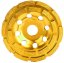 2x diamentowa tarcza szlifierska do betonu 125 mm, prędkość 80 m/s, zestaw 2 szt. - OR011168