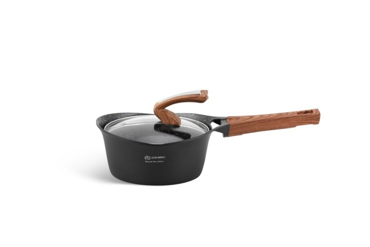 Set of dishes with marble surface - 15 pieces