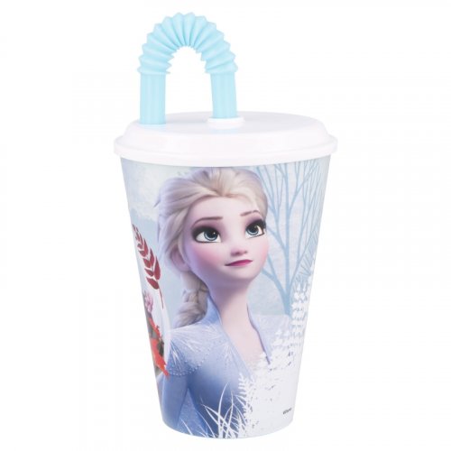 Cup with straw Frozen 2 - 430ml