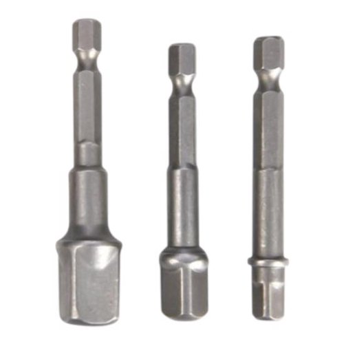Nástavce na hlavice 1/4" 3/8" 1/2" 3ks