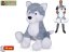 Plyšová hračka Plush Friends husky 78 cm sediaca 0m+