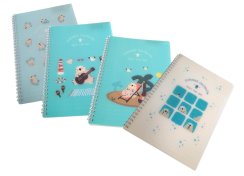 Blok spiralny A4 Summer 56kartek w linie