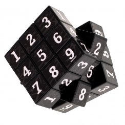 Sudoku kocka - čierna
