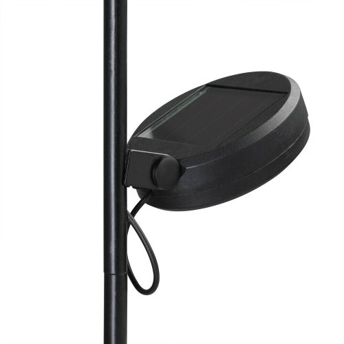 Lampa solarna led wbijana pochodnia latarnia czujnik w kształcie kropli