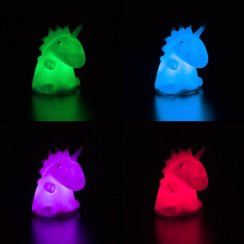 Colorful glowing unicorn - InnovaGoods LEDicorn