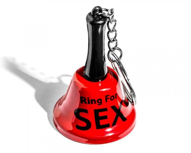 Zvoneček Ring for sex - na klíče
