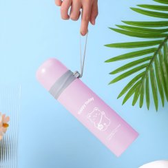 Termohrnek – vakuová termoska z nerezové oceli pro turisty, na kávu a čaj, 500 ml
