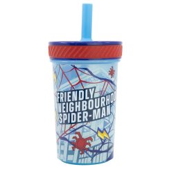 Bezpieczny plastikowy kubek 370 ml - Spiderman Dimension