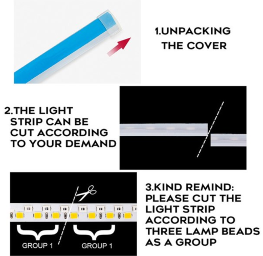 2x  LED  Światła do jazdy dziennej 45 cm