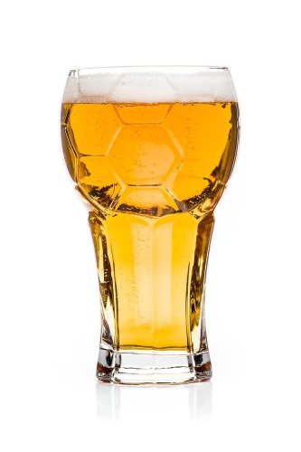 Piłkarska szklanka do piwa