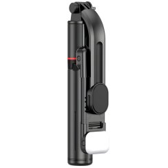 Kijek do selfie statyw na telefon z pilotem + 2x lampa LED Bluetooth tripod – ER995