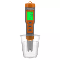 Měřič kvality vody digitální s LCD 4v1