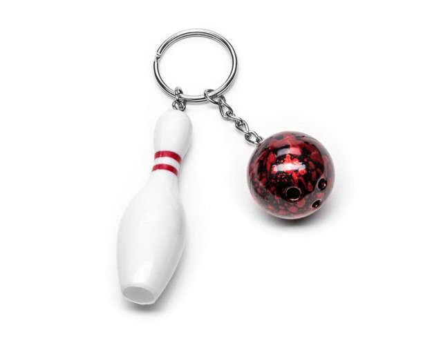 Športový prívesok na kľúče - bowling