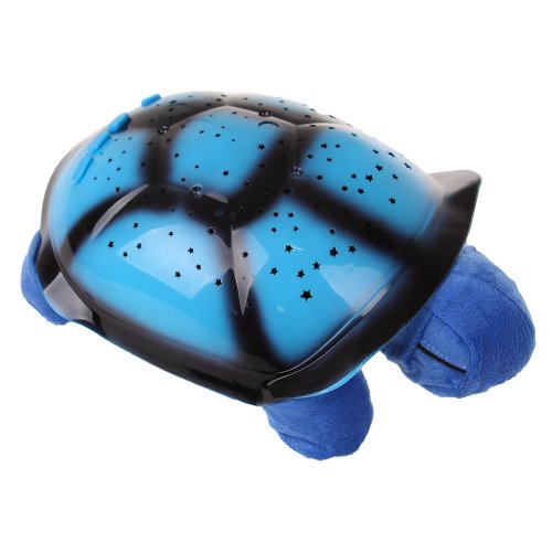 Magiczny świecący żółw - niebieski