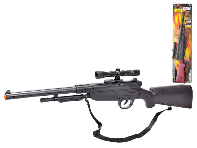 Skladacie pušky 67 cm, 2 farby na kartičke