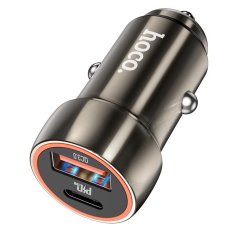 Blue Whale PD20W auto nabíječka QC3.0 METALICKÁ ŠEDÁ