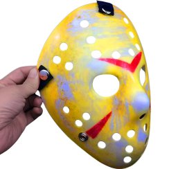 Maska Jason Piątek 13. – maska hokejowa na Halloween i cosplay