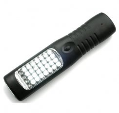 Nabíjacia LED montážna lampa s háčikom a magnetom