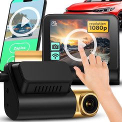 Autorekordér s displejem, Dash Cam, GPS, Wi-Fi