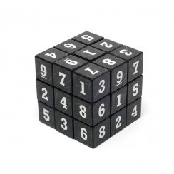 Sudoku cube - black
