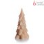 Bartek Svíčka choinka 420g 100x200 Twinkle Christmas Tree béžová