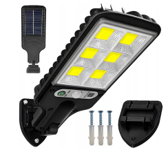 Solární pouliční lampa 120 COB LED model LU17