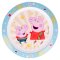 kids micro plate peppa pig kindness counts