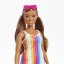 Brązowowłosa lalka Barbie Loves The Ocean Latina firmy Mattel