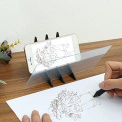 Projector for drawing from a mobile phone