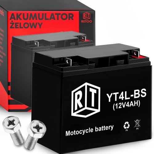 Akumulator żelowy 12V 4Ah UPS bezobsługowy - ER1083