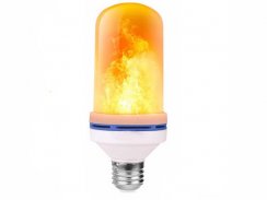 LED bulb with flame effect - HYO-2