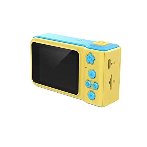 Detský mini fotoaparát s kamerou - Farba: Žluto - Růžová