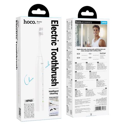 Bàn chải đánh răng điện Wave thay thế IPX7+4 TRẮNG