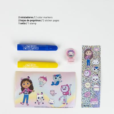 Large painting set – Gabby dollhouse display