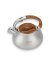 Ấm đun nước inox có còi và trang trí bằng gỗ - 3 l