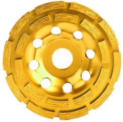 2x diamantový brusný kotouč na beton 125 mm, rychlost 80 m/s, sada 2 ks - OR011168