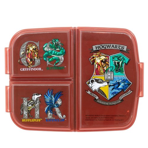 Sandwich box - Harry Potter with School Shields