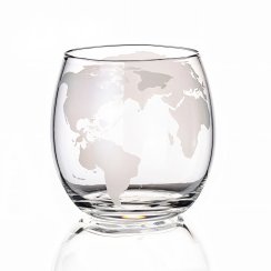 Zestaw do whisky karafka globus szklanki prezent na urodziny dla mężczyzny taty