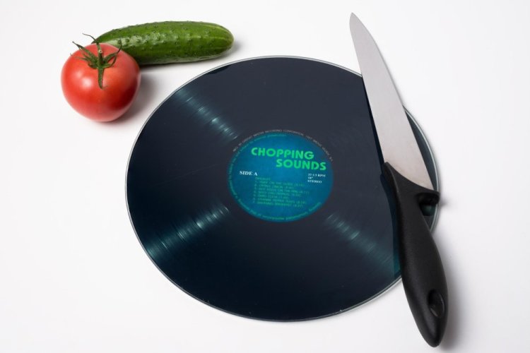 Kitchen countertop - Retro vinyl design