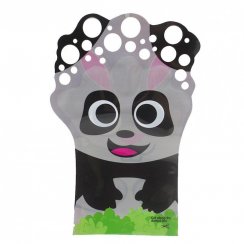 Bubbles fun glove with bubble blower - panda