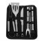 Grilling utensils - set of 9 accessories + case