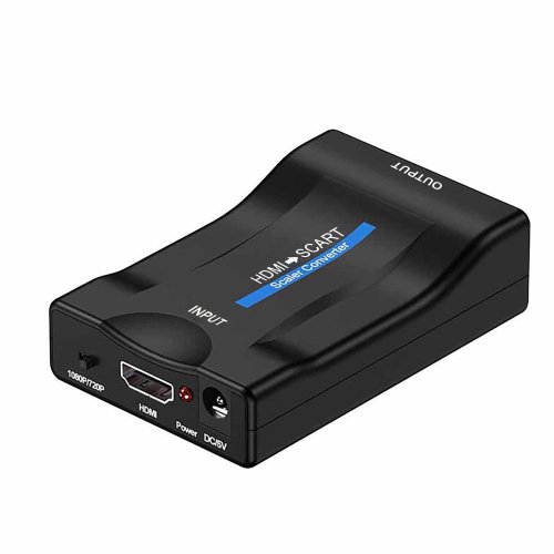 Adapter konwerter HDMI na SCART przejściówka sygnału euro gniazdo AV FHD - E281