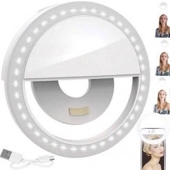 LED kruhové světlo pro selfie